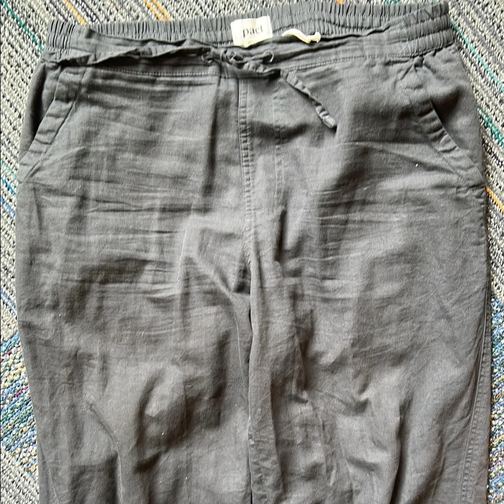NWOT Pact Organic Cotton/Linen Drawstring pants - so comfy & light!